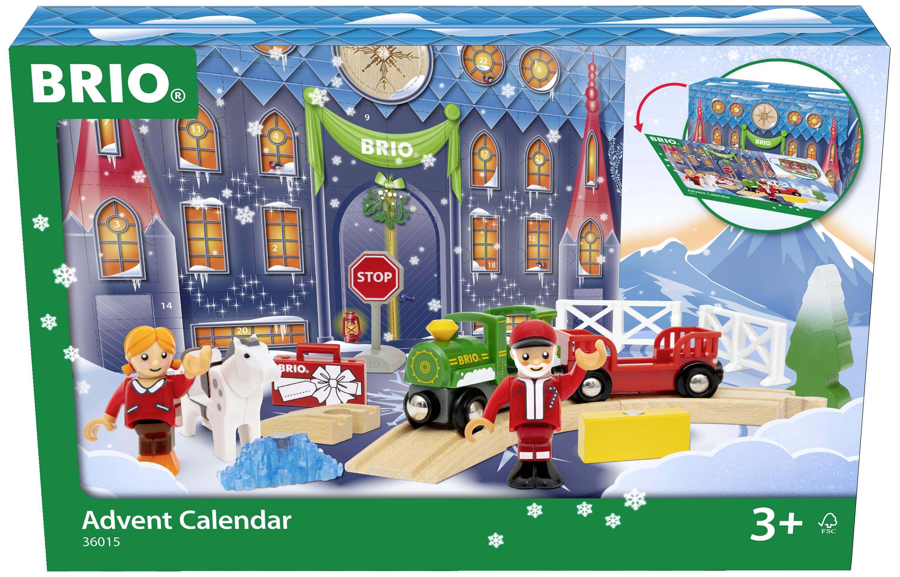 Brio Spielwaren Adventskalender Altersklasse ab 3 Jahre