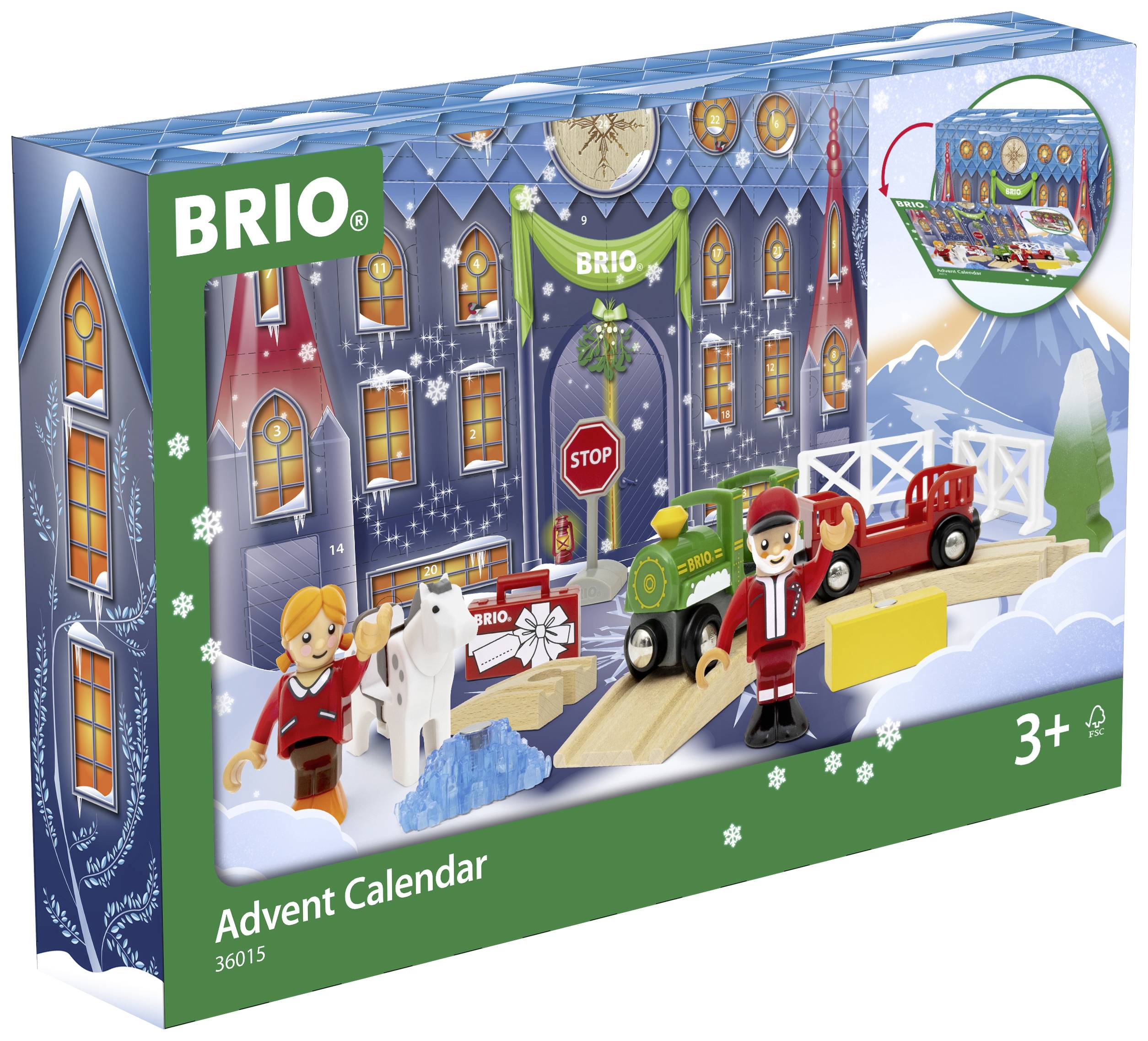 Brio Spielwaren Adventskalender Altersklasse ab 3 Jahre