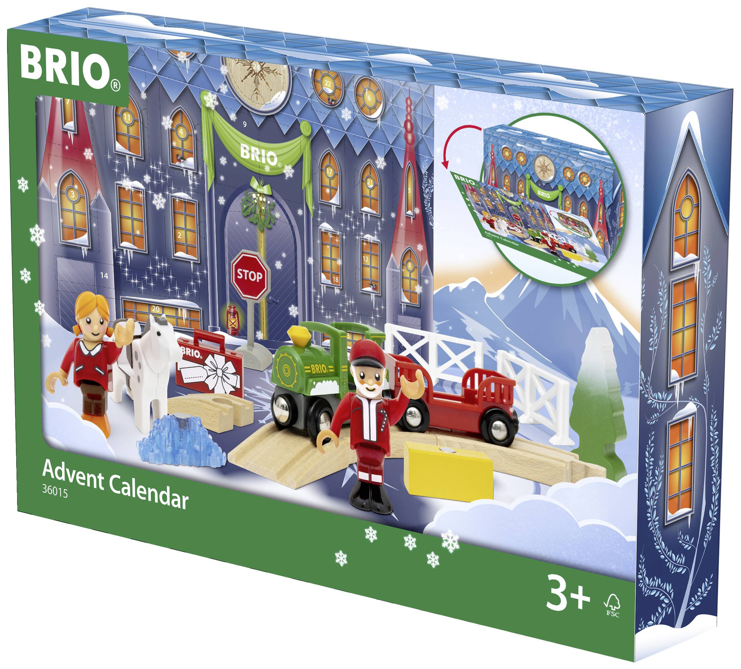 Brio Spielwaren Adventskalender Altersklasse ab 3 Jahre