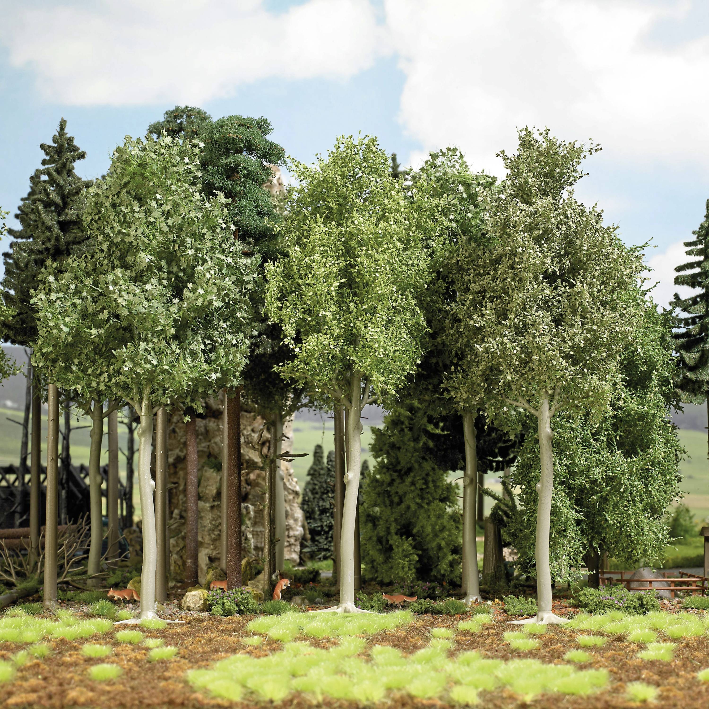 Busch 1322 Landschaftsvlies Waldboden Trocken