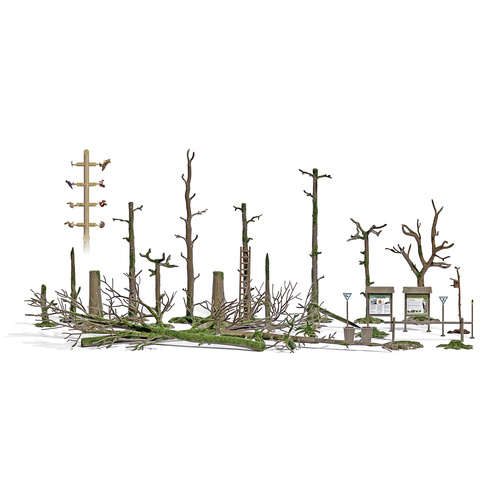 Busch Totholz-Set 1852 Baum-Bausatz 1 Set