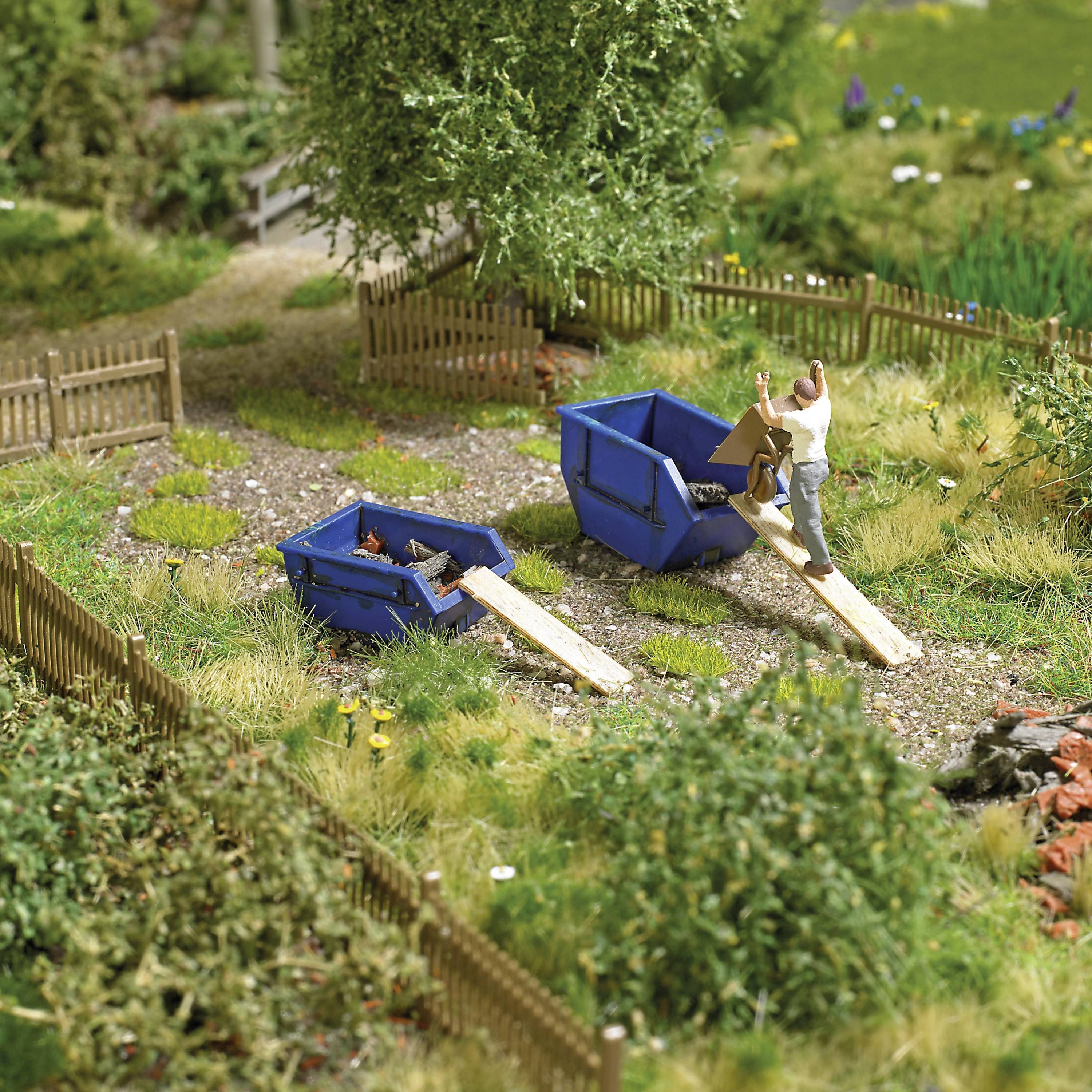 Busch H0 Entrümpelung Fertigmodell