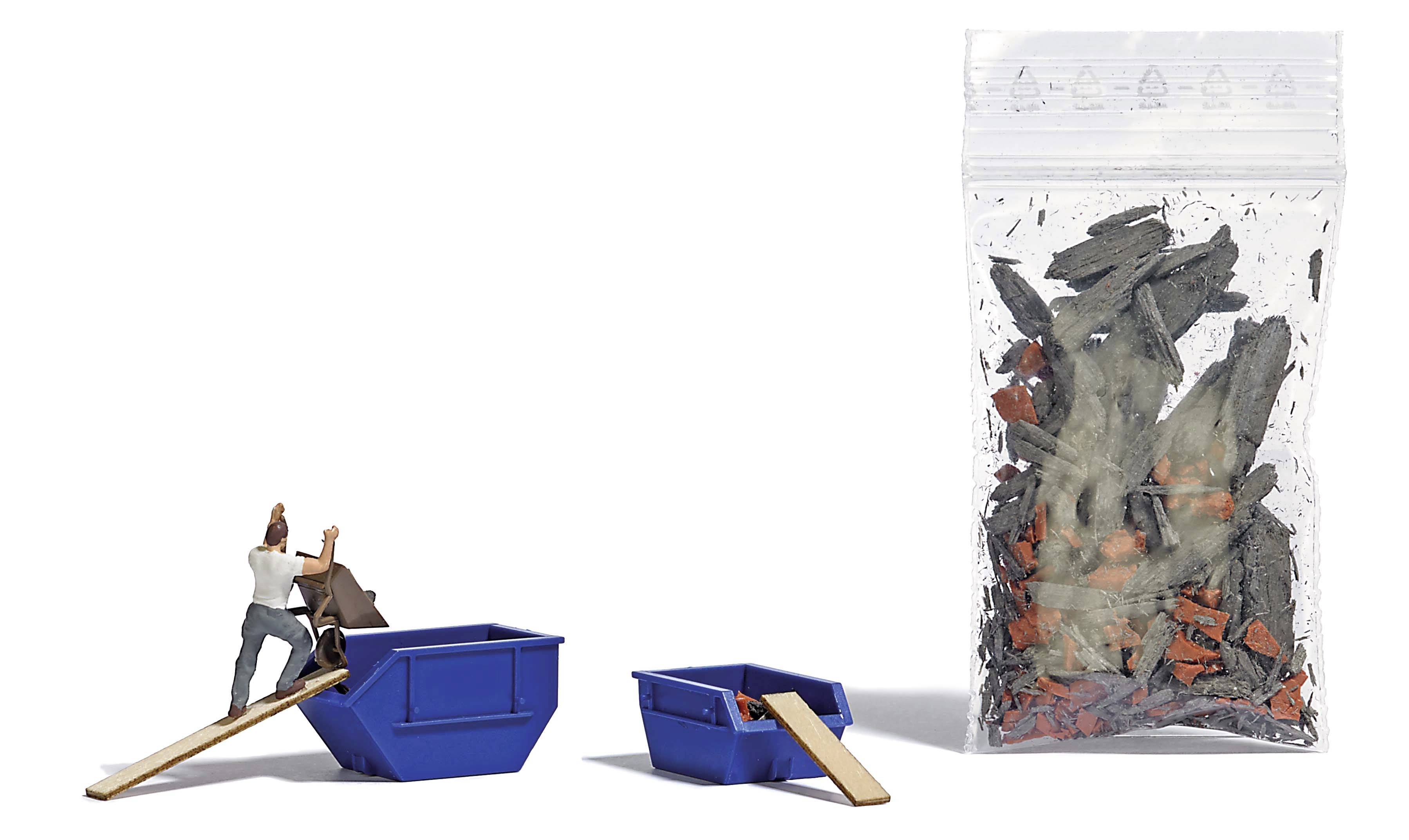 Busch H0 Entrümpelung Fertigmodell