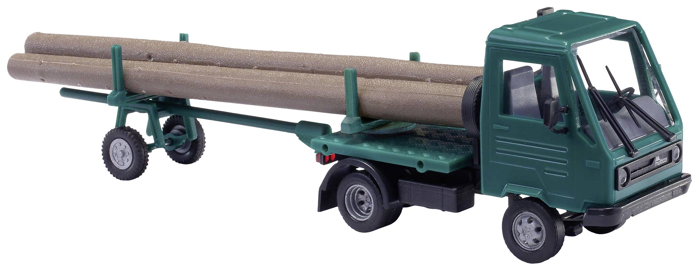 Busch 42229 H0 LKW Modell Multicar M26 mit Nachläufer