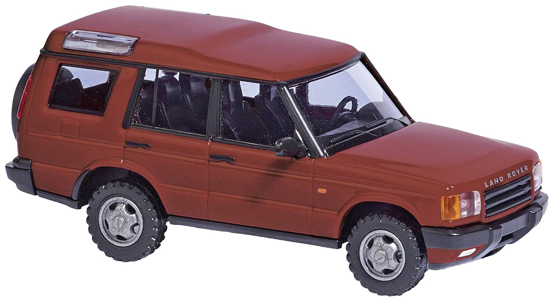 Busch 51903 H0 PKW Modell Land Rover Discovery rotbraun