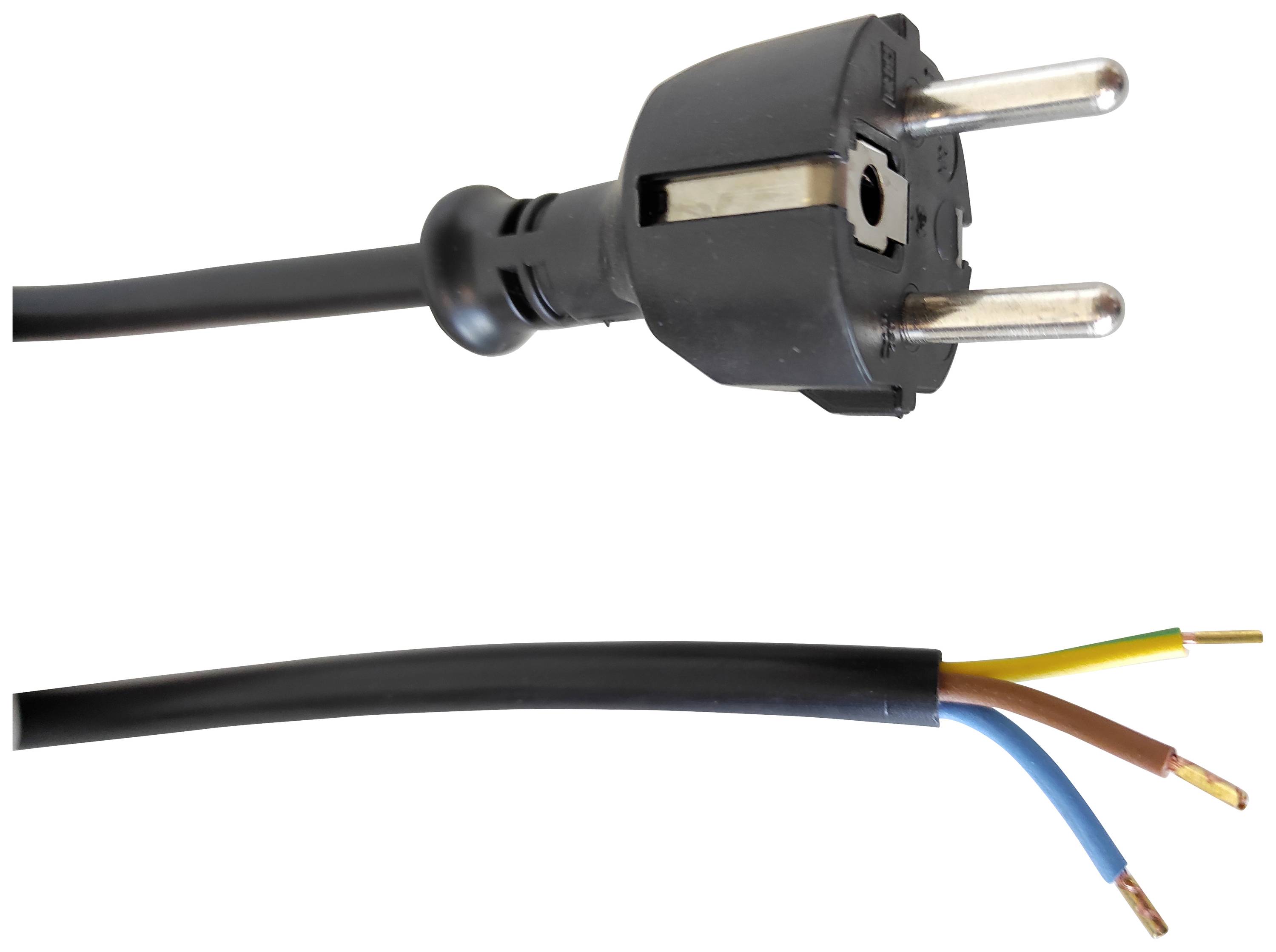 Helukabel 84470-1 Strom Netzkabel Schwarz 5m