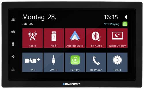 Blaupunkt Mannheim 600 DAB Doppel DIN Moniceiver Android Auto™, Anschluss für Lenkradfernbedienun  - Onlineshop Voelkner