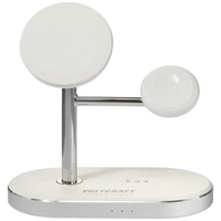 VOLTCRAFT Induktions-Ladeadapter 1.12A VC-MS-Fast Charge 3in1 VC-14134090 Ausgänge Induktionslade-Standard Weiß-Silber VOLTCRAFT Induktions-Ladeadapter 1.12A VC-MS-Fast Charge 3in1 VC-14134090 Ausgänge Induktionslade-Standard Weiß-Silber