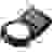 Sygonix SY-5653638 Solar-Außenwandleuchte mit Bewegungsmelder Naturweiß Schwarz