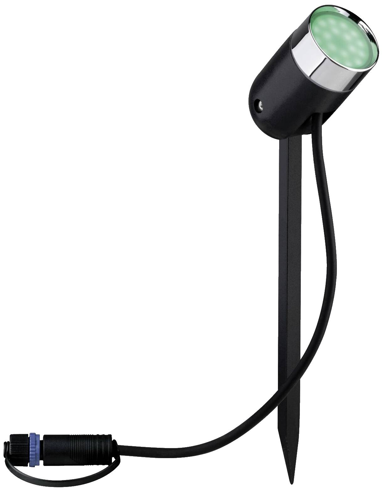 Paulmann 5183smik Gateway + P&S Pike Set Home Paket Smart Home System 13.5W RGBW Schwarz, Silber