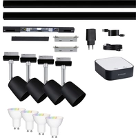 Paulmann 5184smik Gateway + URail Home Paket Smart Home System GU10 EEK: G (A - G) 24W RGBW Schwarz Paulmann 5184smik Gateway + URail Home Paket Smart Home System GU10 EEK: G (A - G) 24W RGBW Schwarz