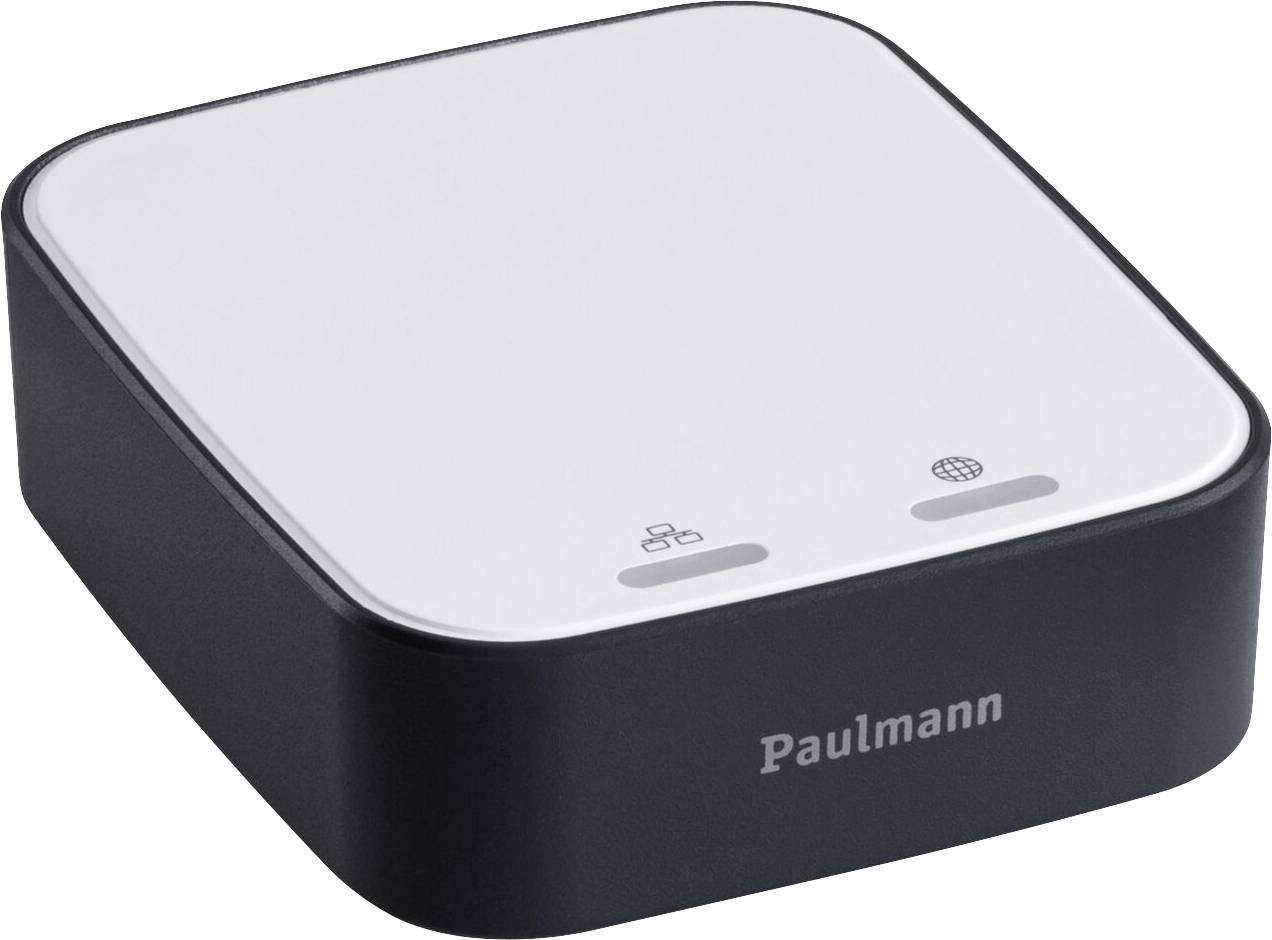 Paulmann 5184smik Gateway + URail Home Paket Smart Home System GU10 EEK: G (A - G) 24W RGBW Schwarz