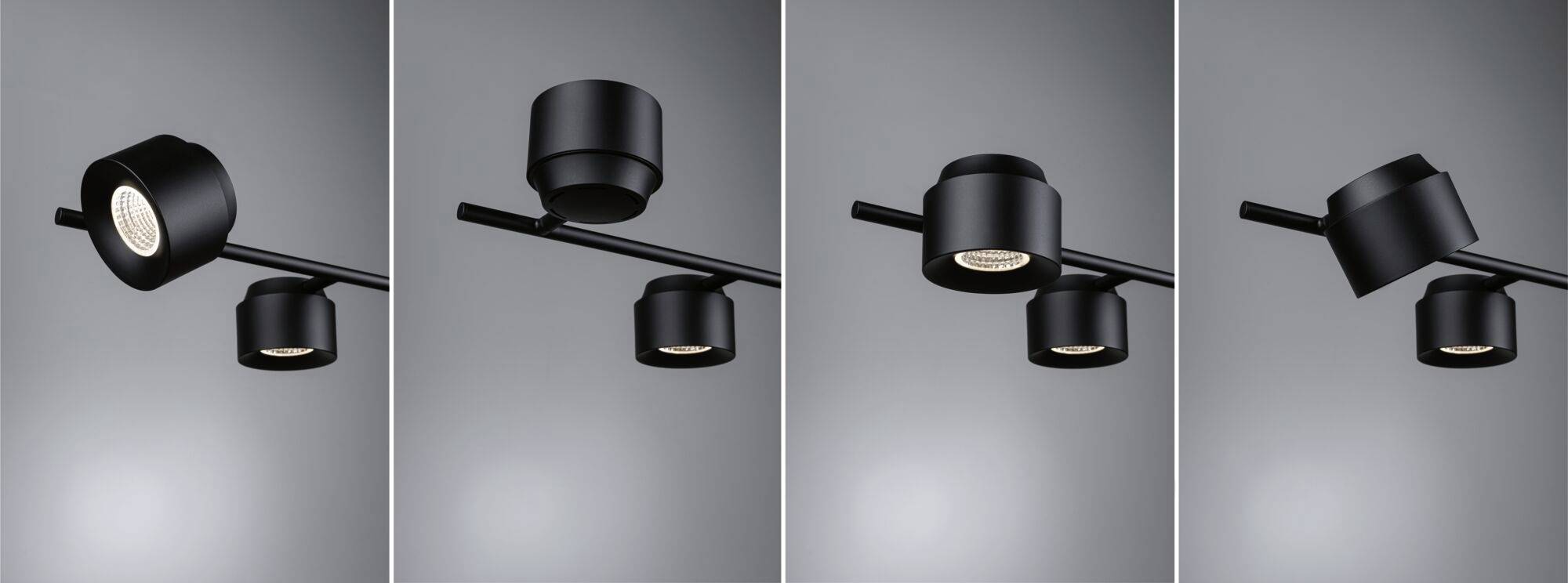 Paulmann Puric Pane I 79774 LED-Pendelleuchte LED 48W Schwarz