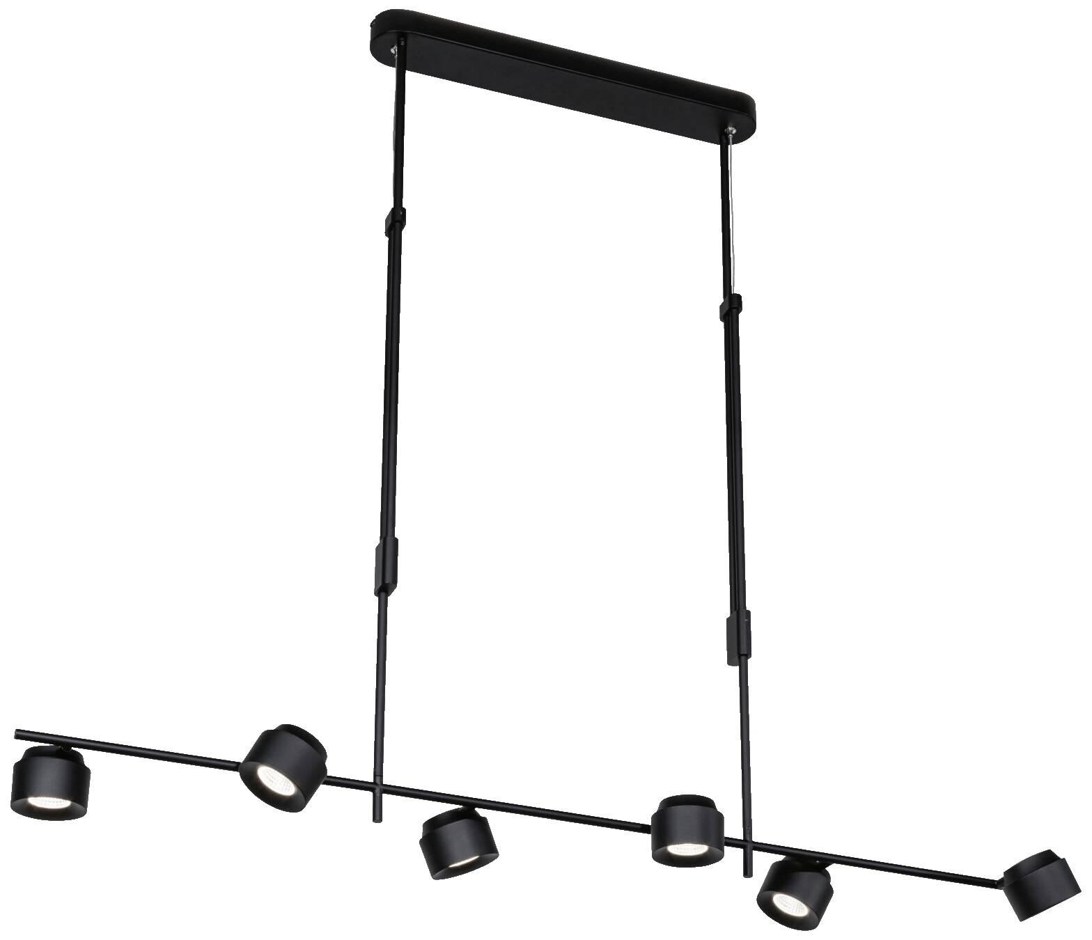 Paulmann Puric Pane I 79774 LED-Pendelleuchte LED 48W Schwarz