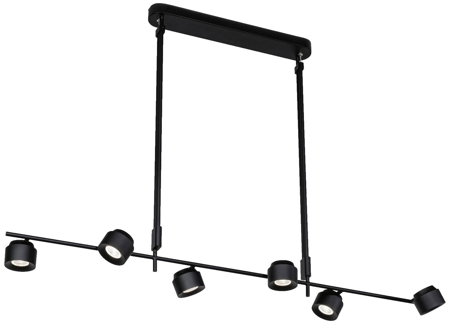 Paulmann Puric Pane I 79774 LED-Pendelleuchte LED 48W Schwarz