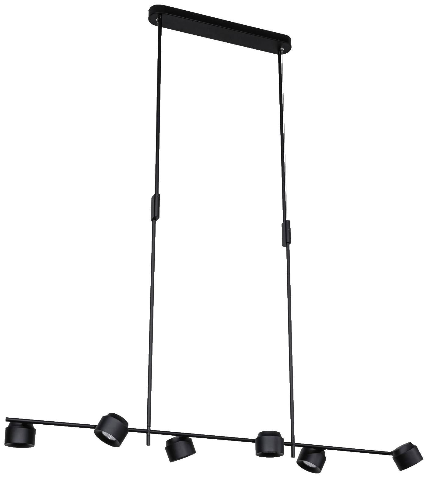 Paulmann Puric Pane I 79774 LED-Pendelleuchte LED 48W Schwarz