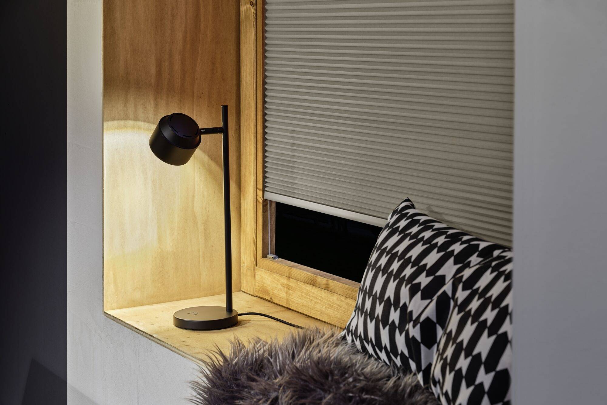 Paulmann Pane I 79777 LED-Tischlampe LED 5.5W Schwarz