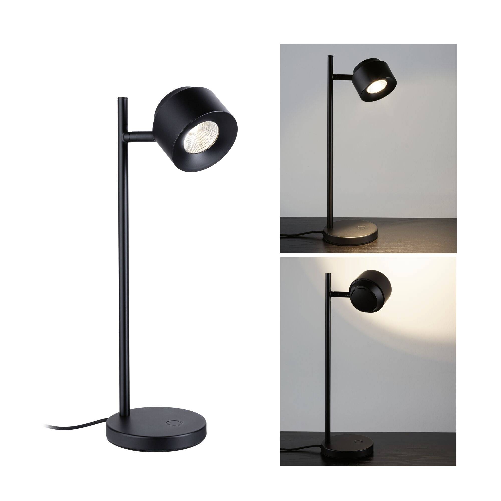 Paulmann Pane I 79777 LED-Tischlampe LED 5.5W Schwarz