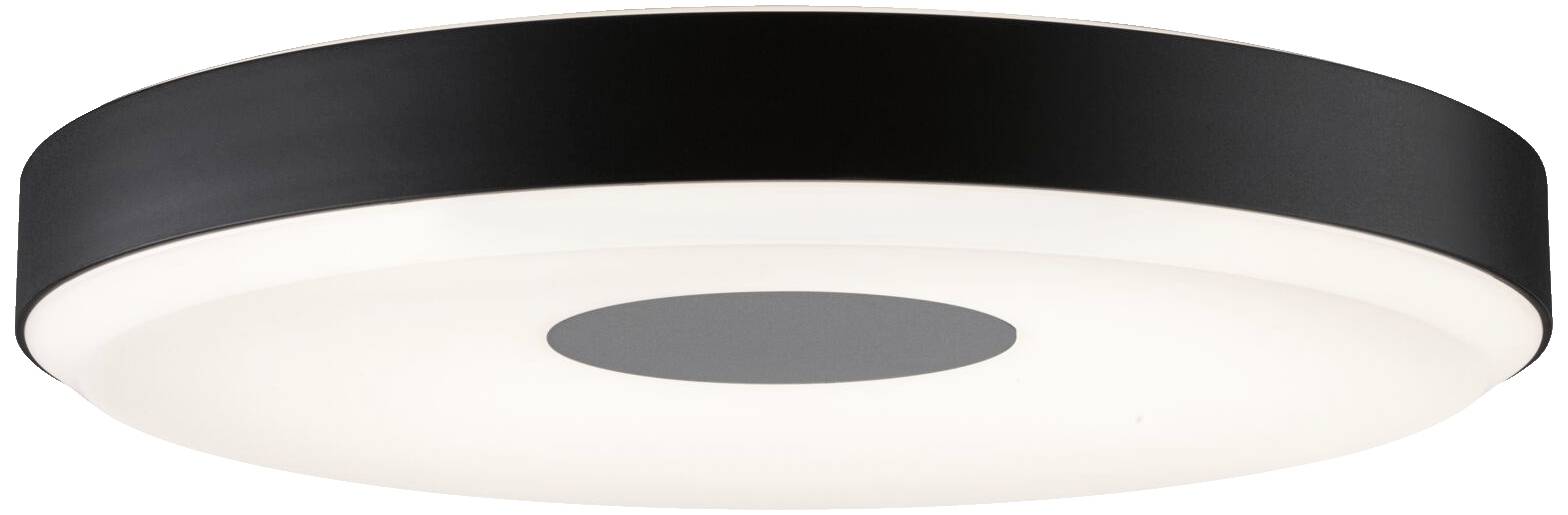 Paulmann 79518 Pane II LED-Deckenleuchte LED 23W Schwarz, Grau