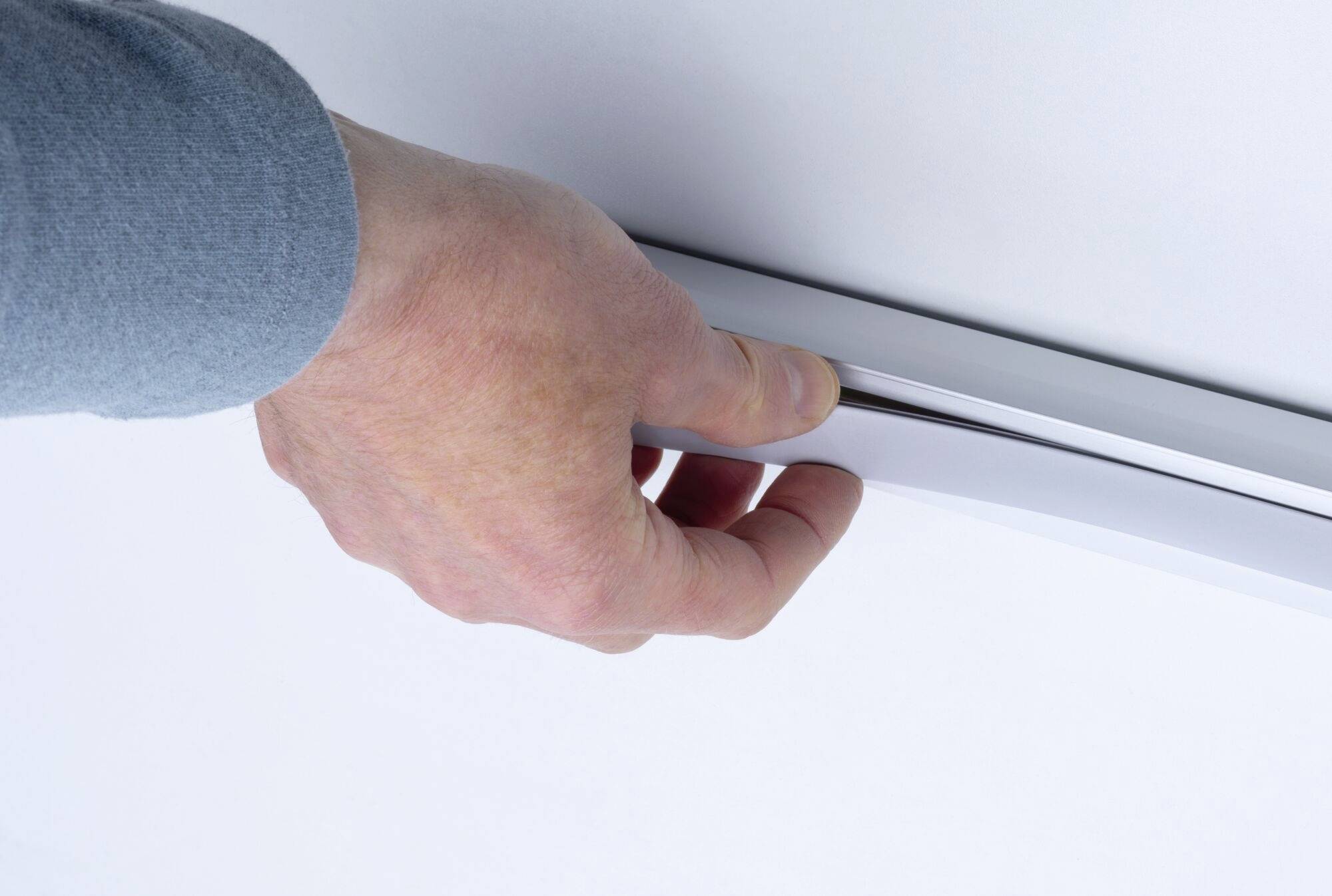 Paulmann 95580 ProRail3 Cover Hochvolt-Schienensystem-Komponente Abdeckschiene Grau