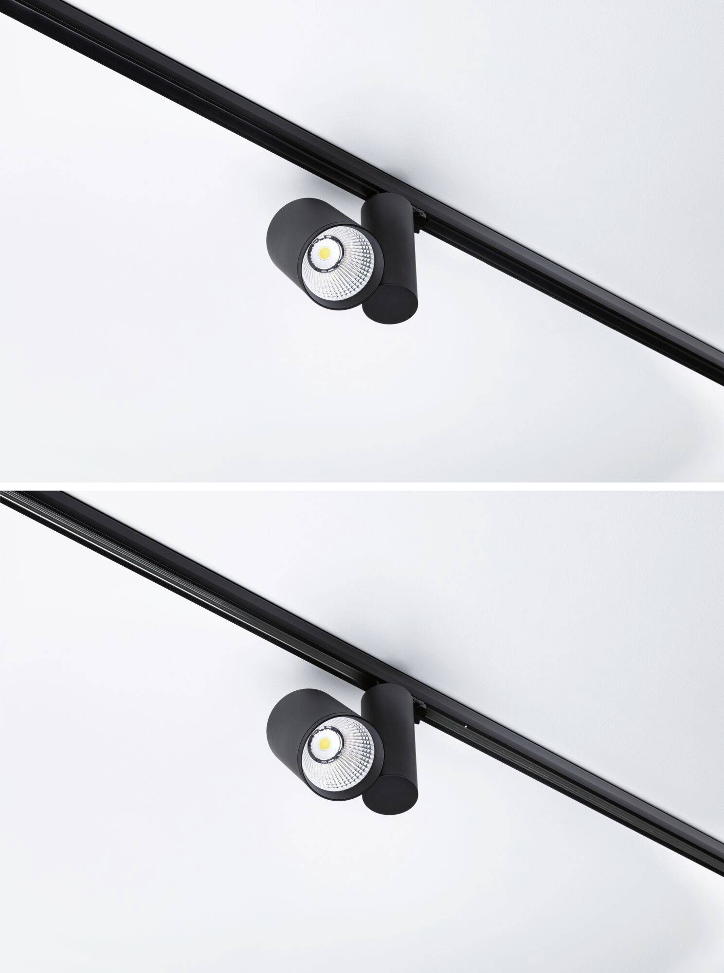 Paulmann 95582 ProRail3 Cover Hochvolt-Schienensystem-Komponente Abdeckschiene Schwarz