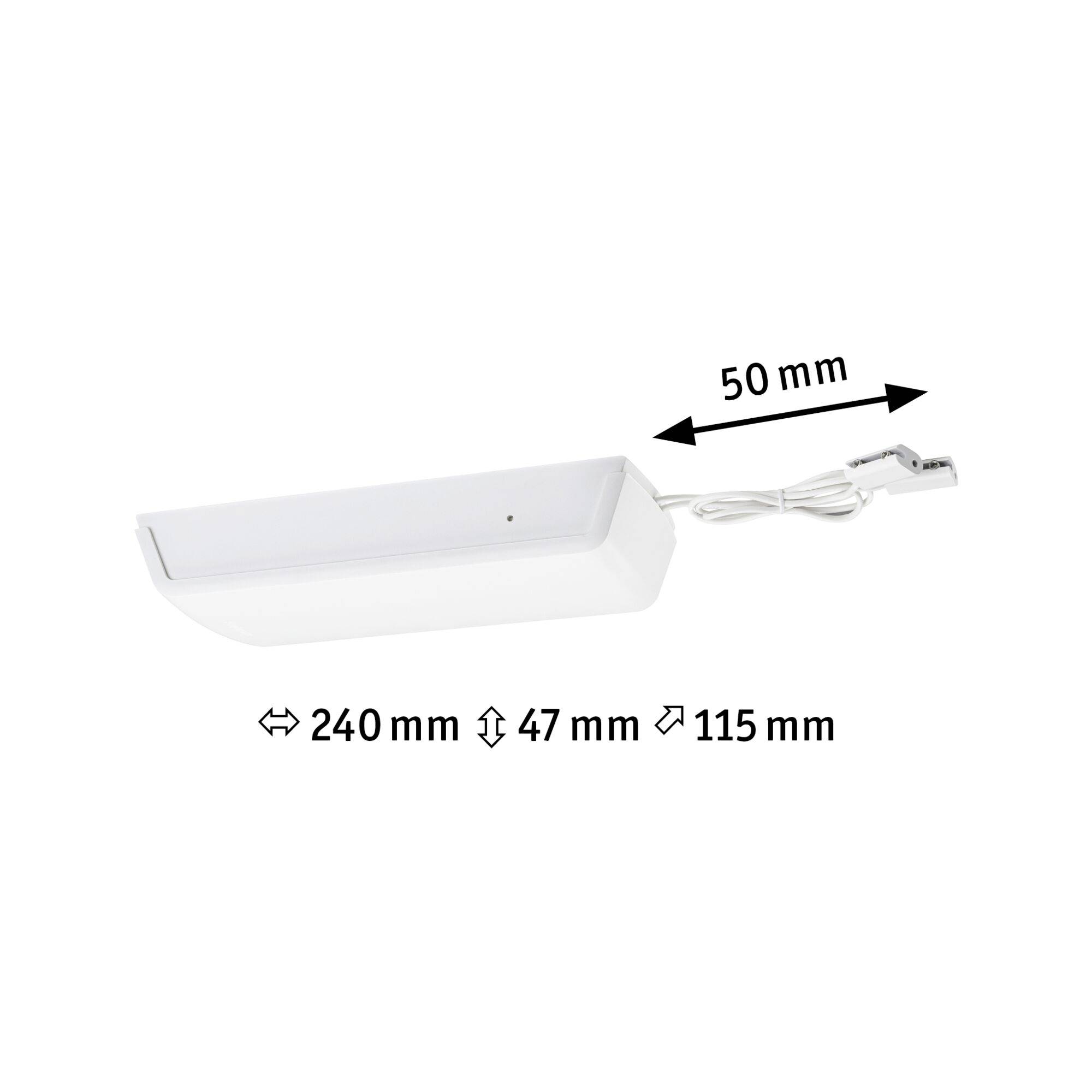 Paulmann 97839 Niedervolt-Seilsystem-Komponente Trafo Weiß