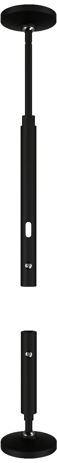 Paulmann Wire Corduo Wall Mount Set 94602 Niedervolt-Seilsystem-Komponente Wandhalter Schwarz (matt)