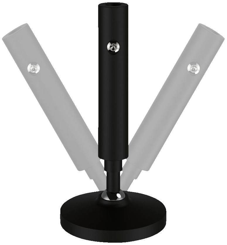 Paulmann Wire Corduo Wall Mount Set 94602 Niedervolt-Seilsystem-Komponente Wandhalter Schwarz (matt)