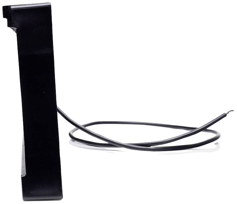 WAS W253 2100 Kennzeichenhalter, Kennzeichenleuchte (B x H x T) 584 x 163 x 32mm