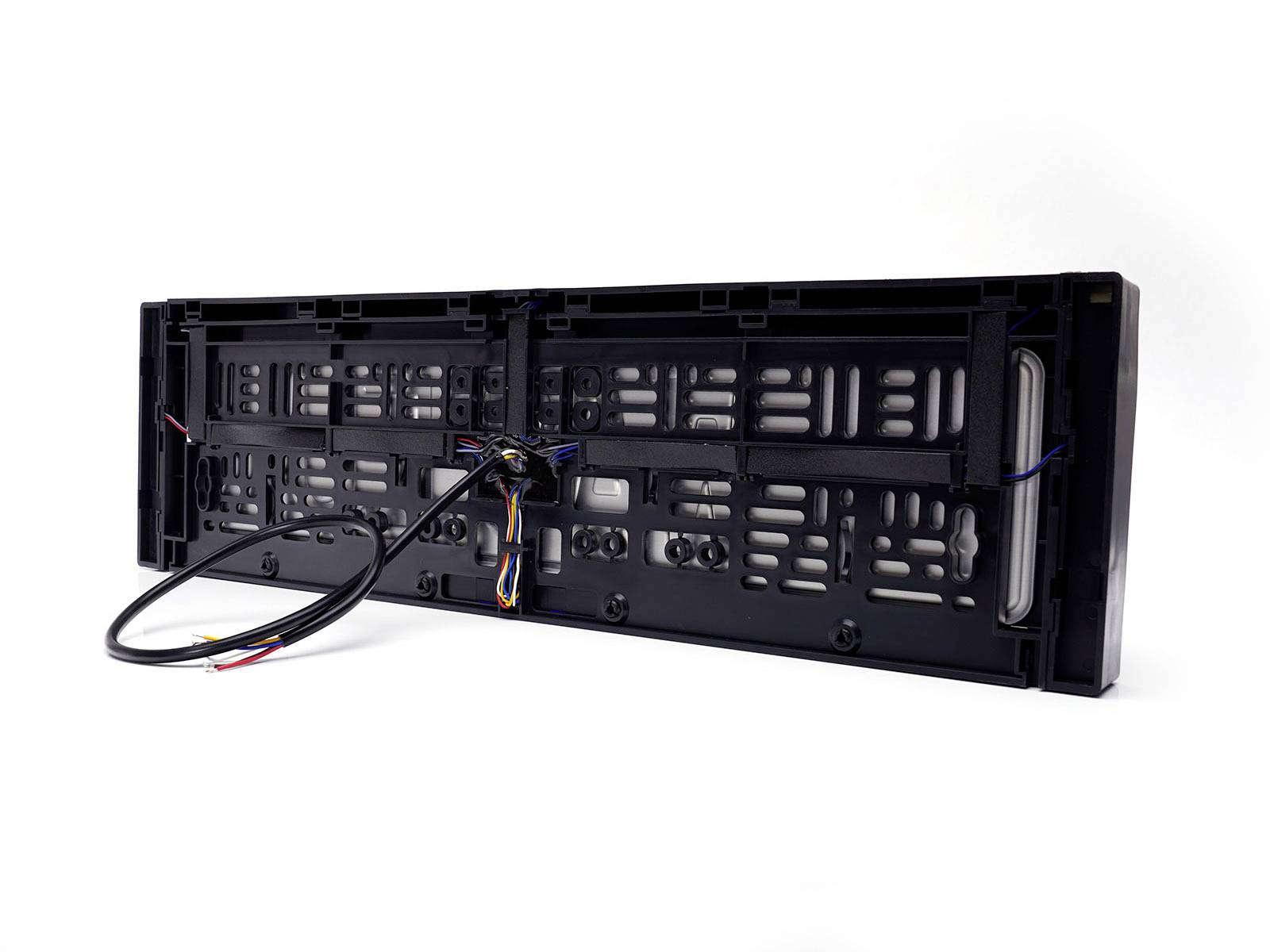 WAS W253 2102 Kennzeichenhalter, Reflektor, Bremslicht, Rückfahrscheinwerfer, Kennzeichenleuchte (B x H x T) 584 x 163 x 32mm