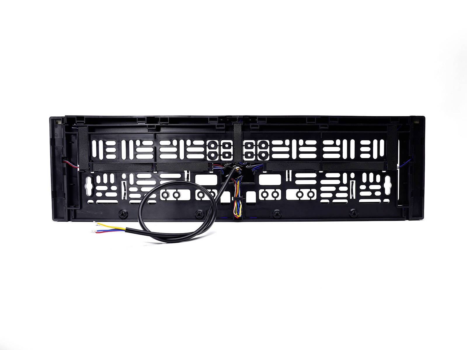 WAS W253 2102 Kennzeichenhalter, Reflektor, Bremslicht, Rückfahrscheinwerfer, Kennzeichenleuchte (B x H x T) 584 x 163 x 32mm