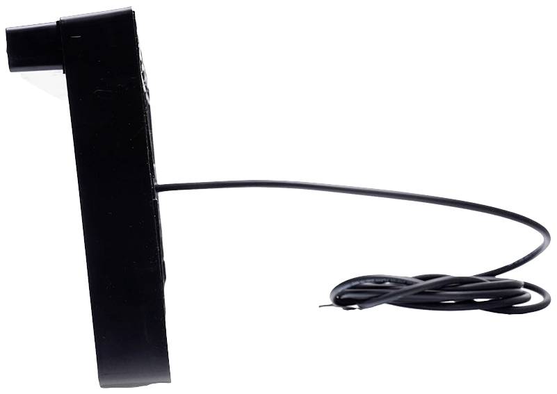 WAS W253 2118 Kennzeichenhalter, Reflektor, Kennzeichenleuchte (B x H x T) 584 x 163 x 32mm