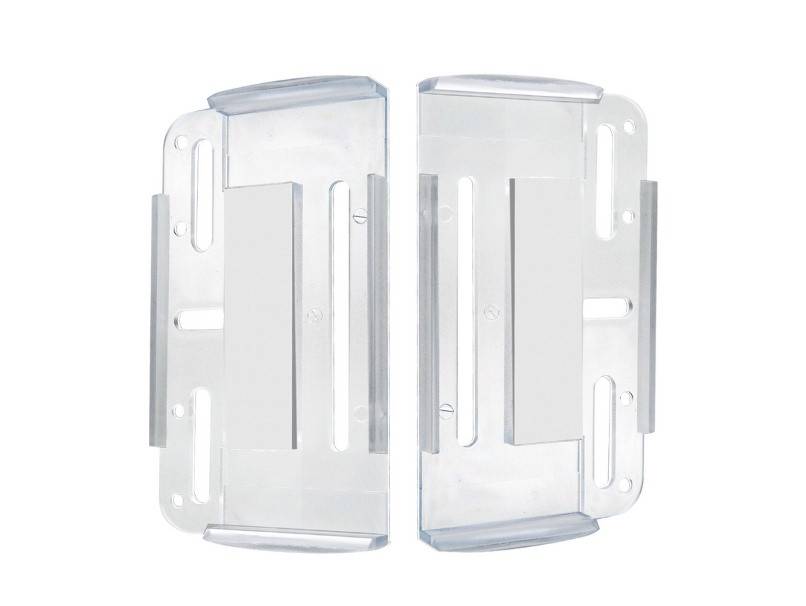 HP Autozubehör Simple-Fix Kennzeichenhalter Transparent (L x B x H) 12 x 6.5 x 1 cm