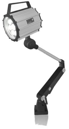 Schmelter LED Technology Maschinen-LED-Leuchte Workis 10 9,5 W, 230V 6000 K EEK: F (A - G) Schwarz, Grau 9.5W 33° 230V 1St.