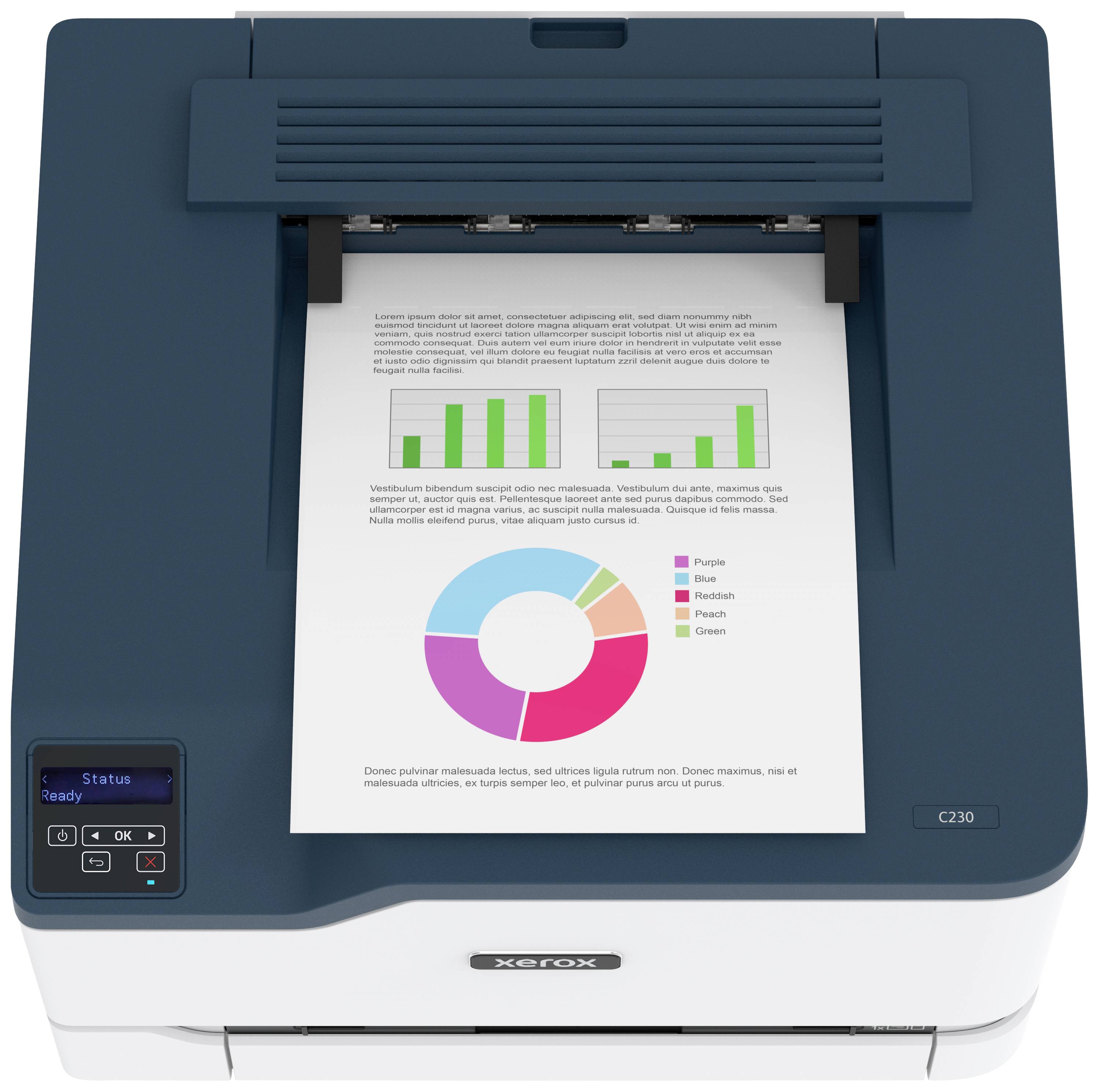 Xerox C230 Drucker Laser Farbe A4 22 S./min 22 S./min 600 x 600 dpi Duplex, LAN, WLAN