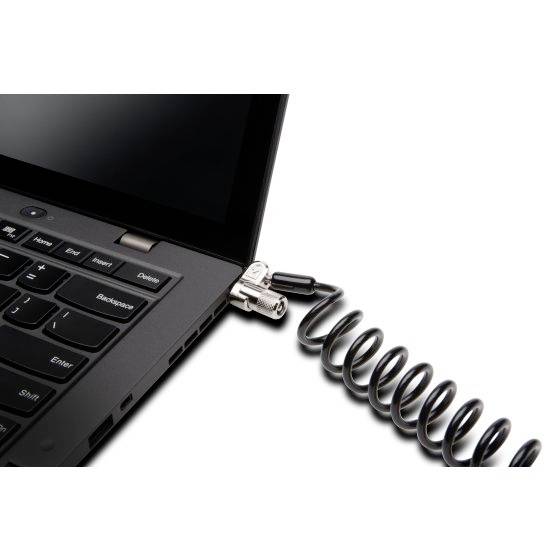 Kensington Laptop Schloss Schlüsselschloss superstarker T-Bar-Schließkopf zum Schutz gegen Manipulation 1850mm Microsaver 2.0