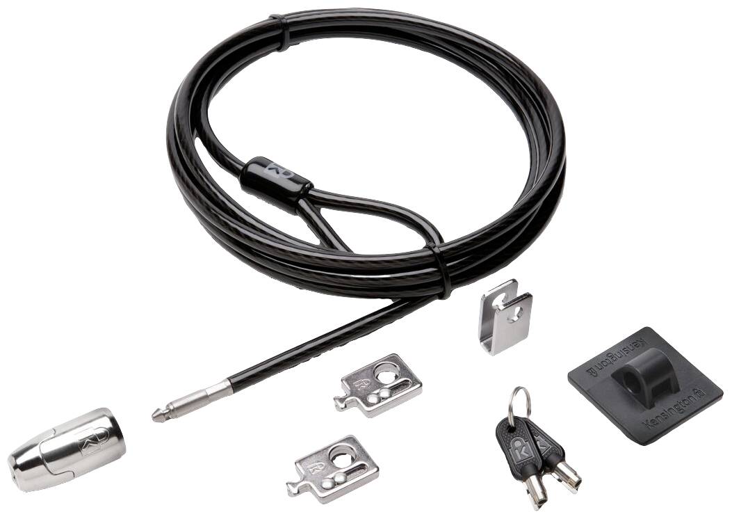 Kensington Desktop Schloss Schlüsselschloss 2400 mm Desktop & Peripherals Locking Kit 2.0