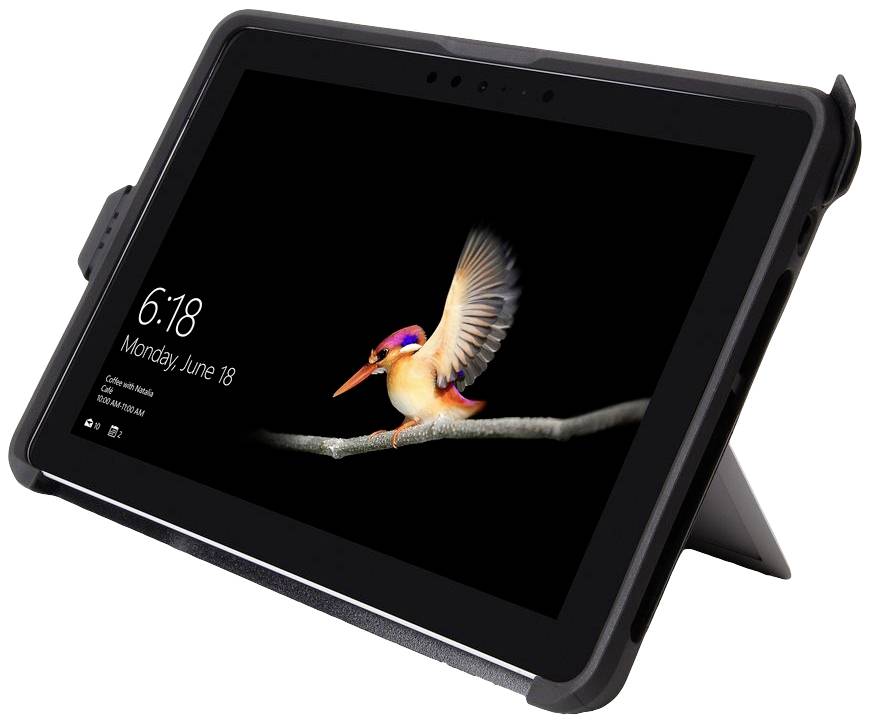 Kensington BlackBelt Tablet-Cover Microsoft Surface Go, Surface Go 2, Surface Go 3 25,4cm (10") Back Cover Schwarz, Silber