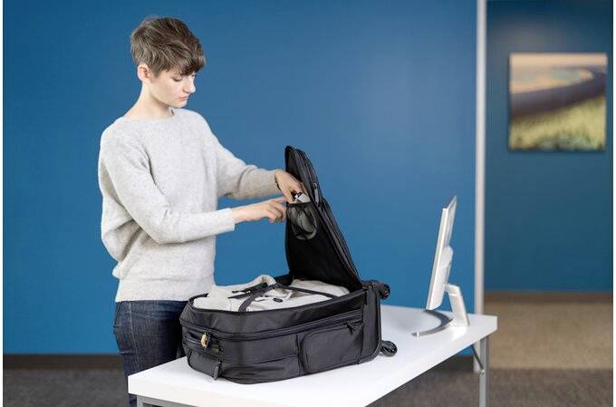 Kensington Notebook Trolley Contour™ 2.0 Passend für maximal: 43,2 cm (17") Schwarz