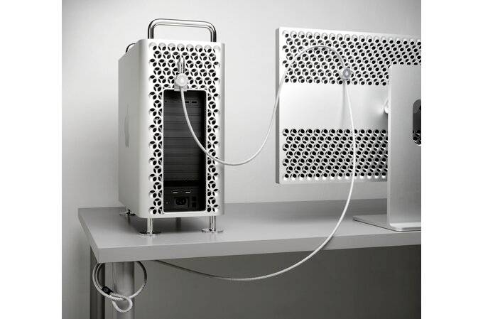 Kensington Desktop Schloss Schlüsselschloss 2440mm Mac Pro® & Pro Display XDR® Locking Kit
