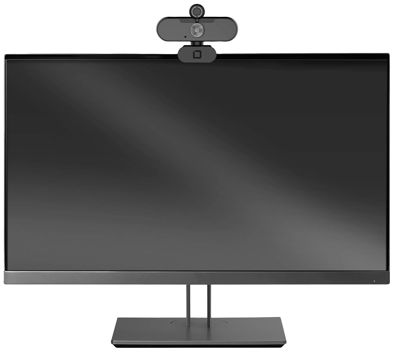 Dicota Webcam PRO Plus 4K 4K-Webcam 3840 x 2160 Pixel Klemm-Halterung, Integrierte Abdeckblende
