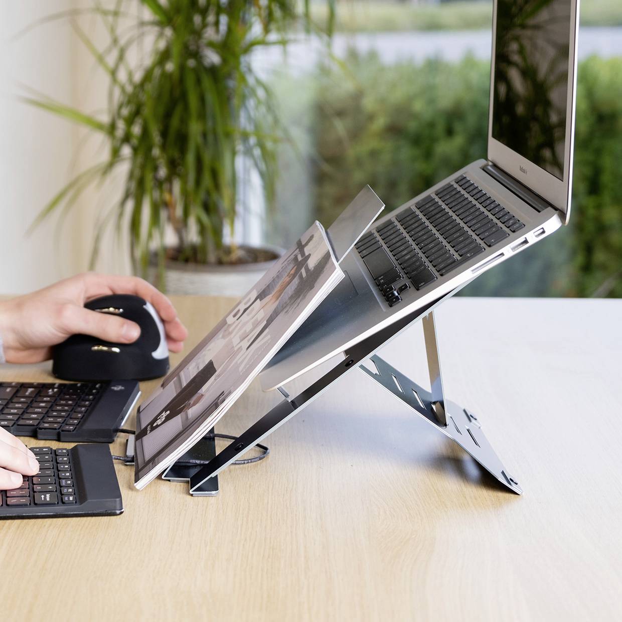 R-Go Document laptopständer Riser - Notebook-Ständer