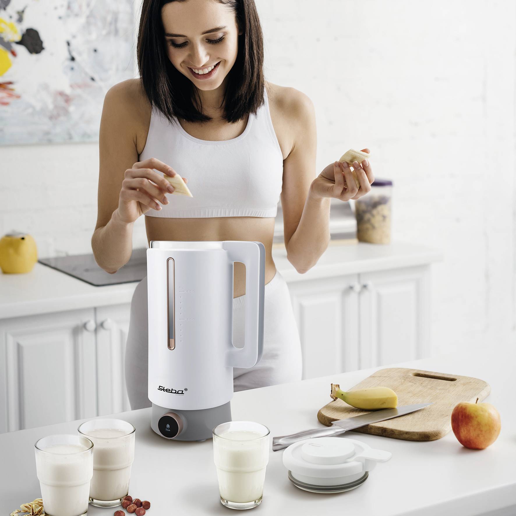Steba VDM 2 Smoothie-Maker 550W Weiß