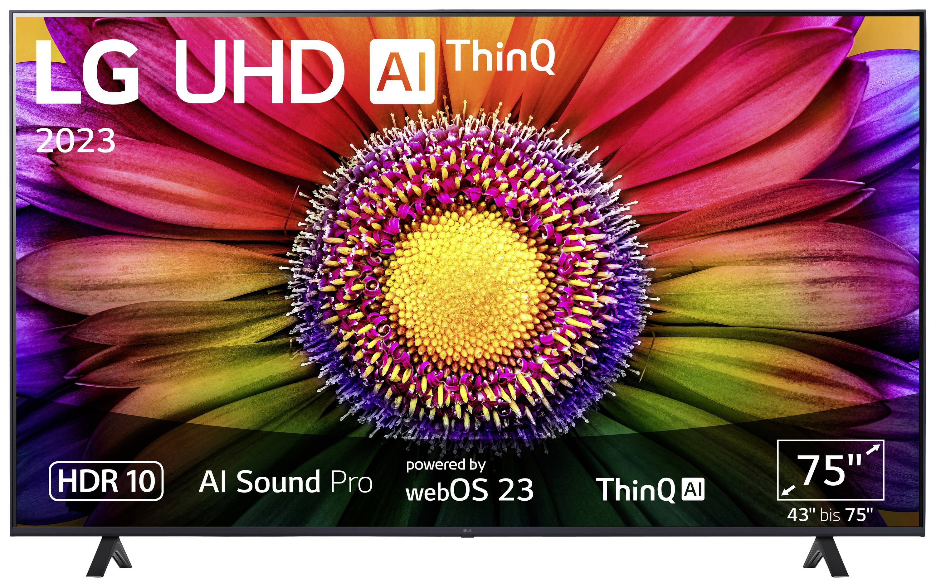 LG 75UR80006LJ - 189 cm 75" Diagonalklasse UR80 Series LCD-TV mit - LCD-TV - 190,5 cm