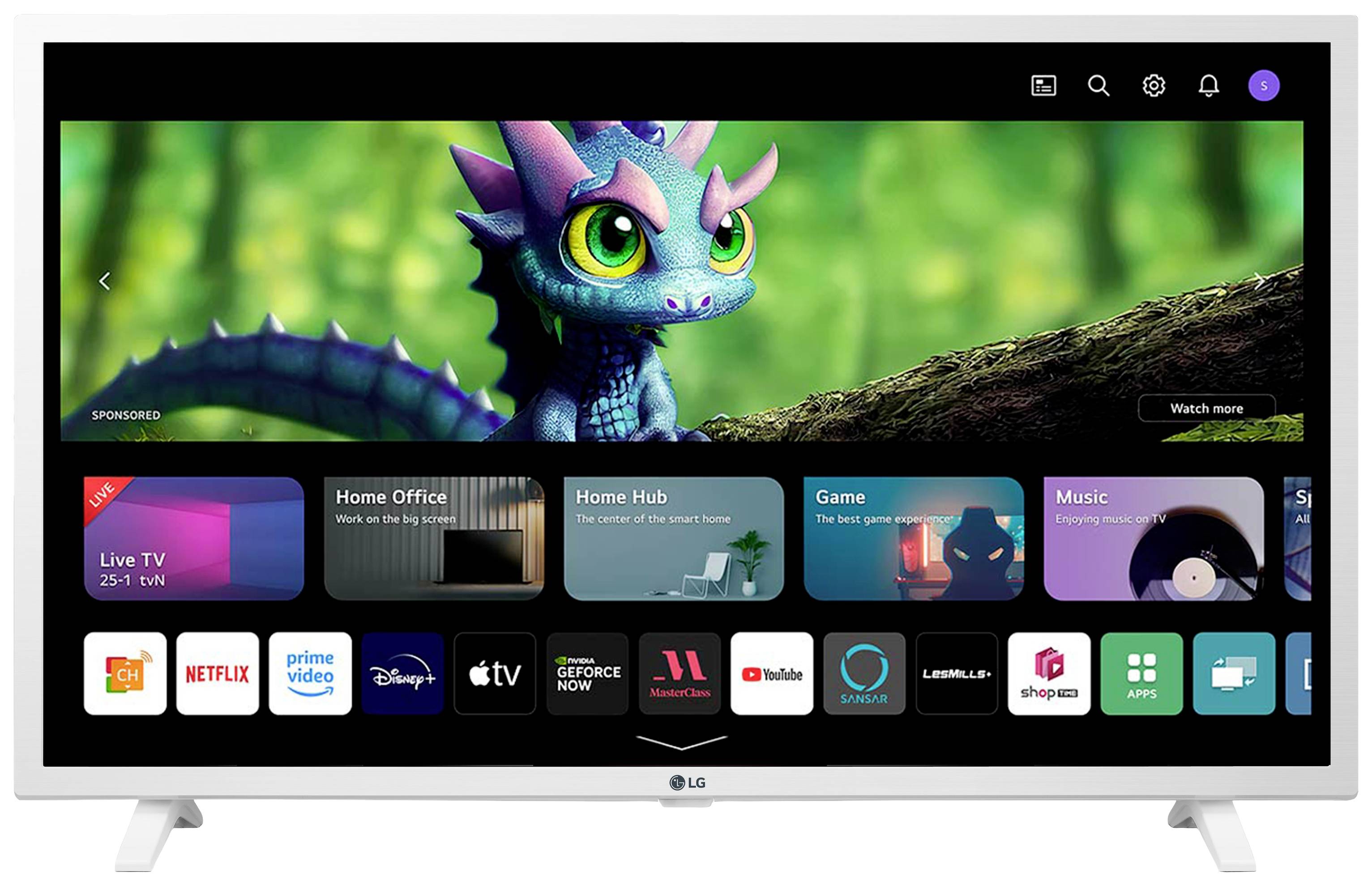 LG Electronics 32LQ63806LC.AEU LED-TV 80 cm 32 Zoll EEK F (A - G) DVB-C, DVB-S2, DVB-T2, Full HD, S