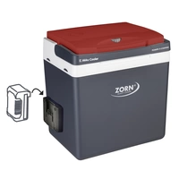 ZORN Cooler Z 26 LNE PX Akku-Kühlbox & Heizbox EEK: E (A - G) Thermoelektrisch 230 V, 12 V, 18 V We ZORN Cooler Z 26 LNE PX Akku-Kühlbox & Heizbox EEK: E (A - G) Thermoelektrisch 230 V, 12 V, 18 V We