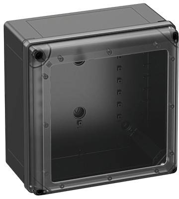 Spelsberg GEOS-L 3030-18-to/sw Leergehäuse 300 x 300 x 180 Polycarbonat Schwarz 1 St.