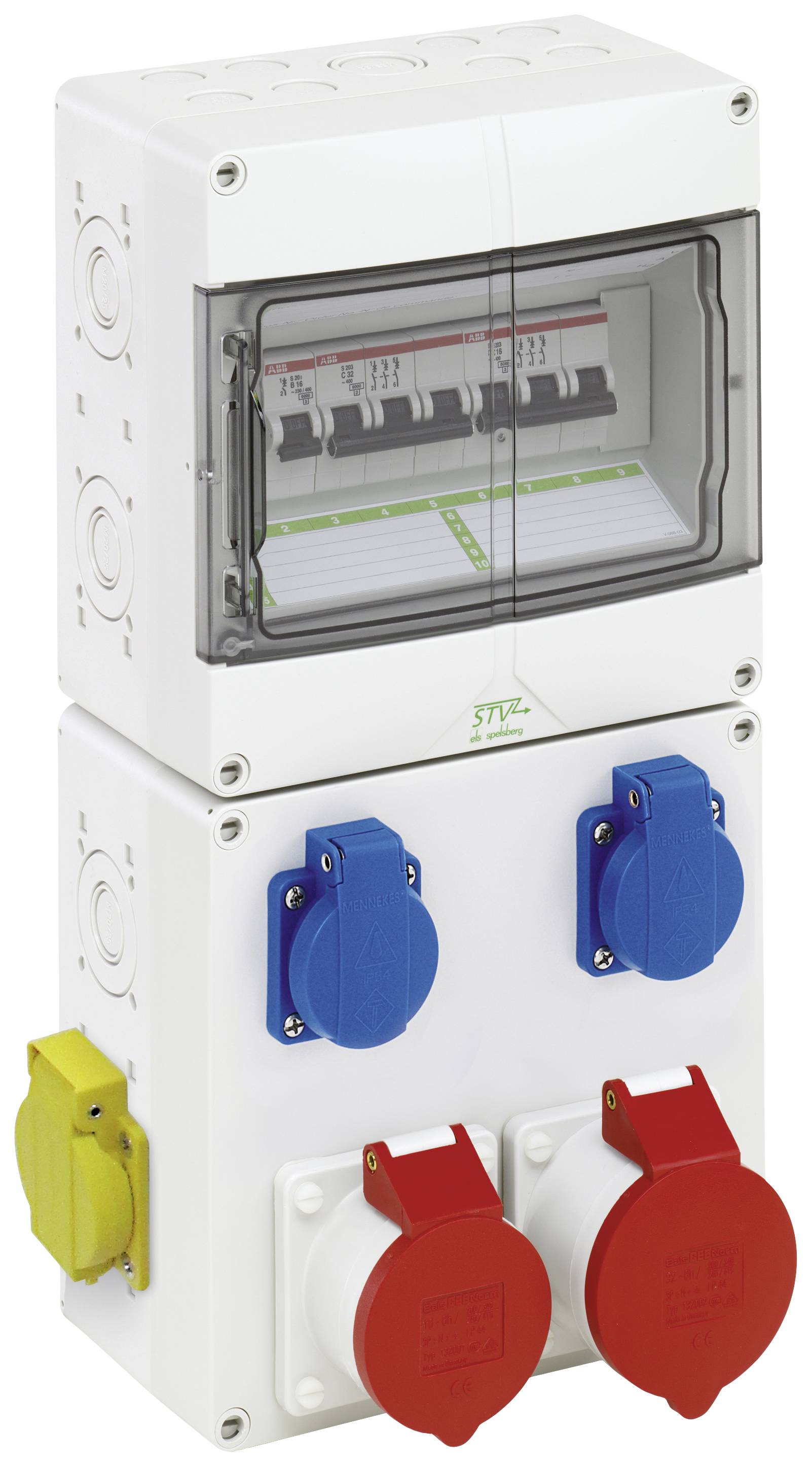 Spelsberg CEE Stromverteiler STV 922-K-LAN 72942211 400 V 32 A