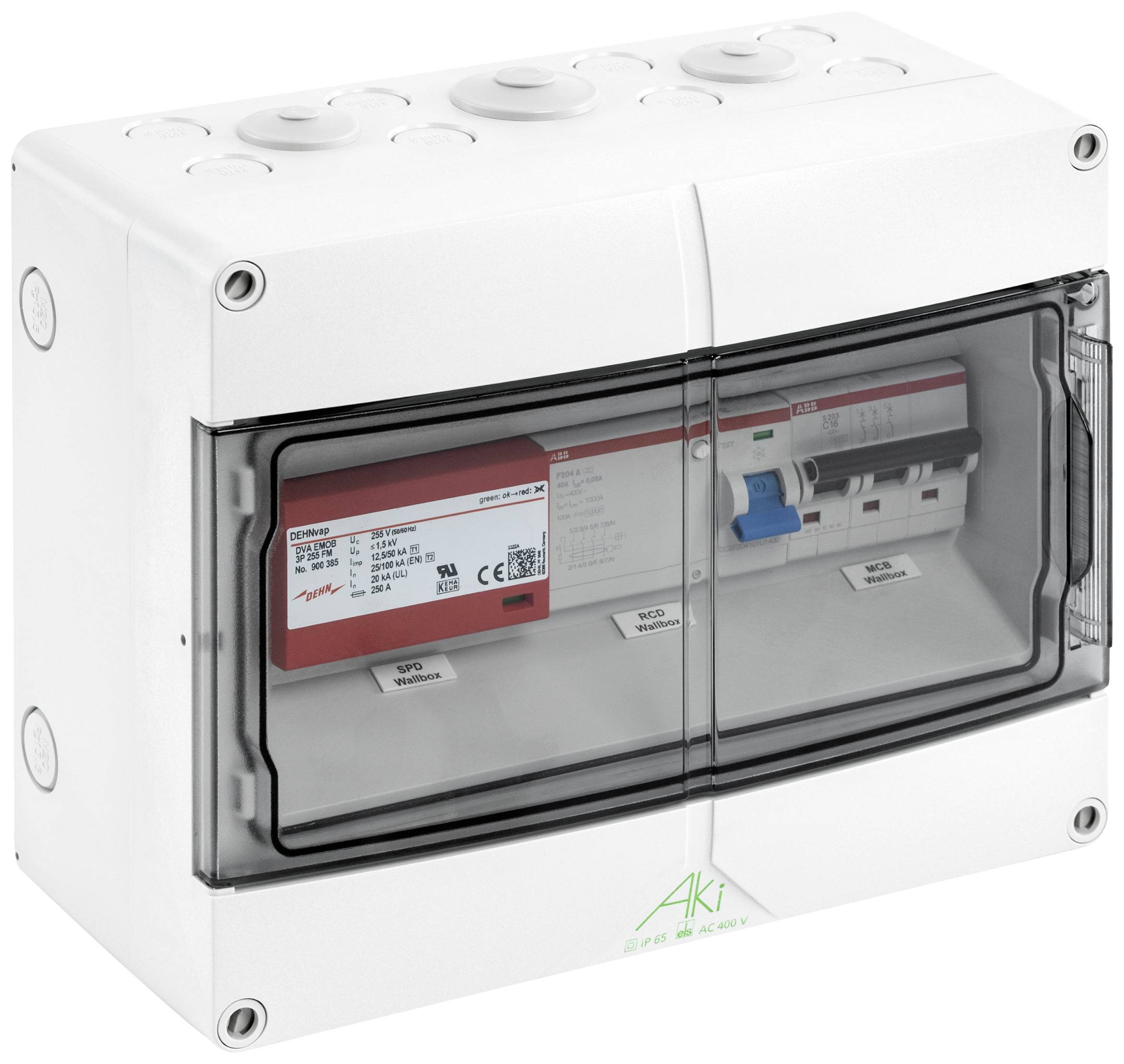 Spelsberg 73610201 AKi 12 EMOBIL 11kW-ÜSS Kleinverteiler Inhalt 1St.