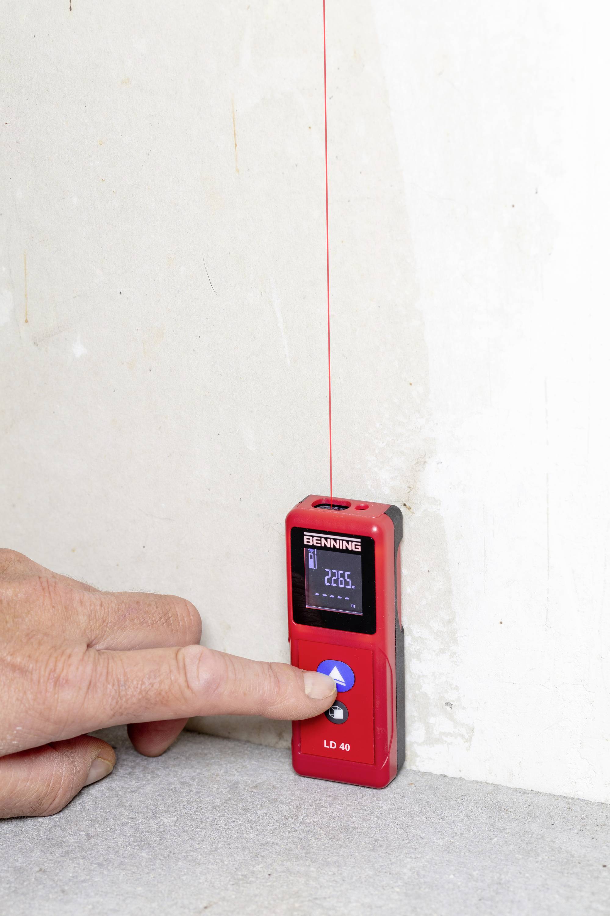 Benning LD 40 Laser-Entfernungsmesser 40m